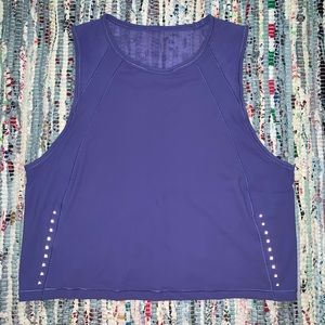 Lululemon Sculpt Cropped Tank Top
